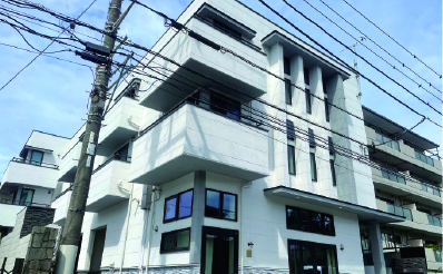 湘南リゾート 共同住宅「MAISON DE TSUBAKI」外観